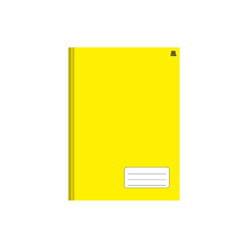 Caderno pequeno costurado Capa Dura – Amarelo