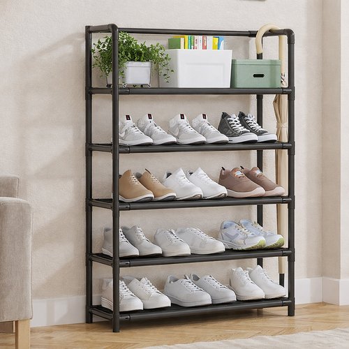 Estante Multiuso 5 Prateleiras - Preta