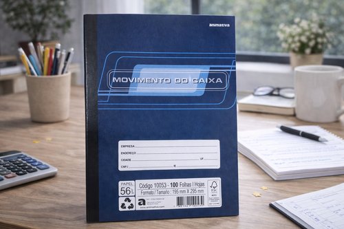 Livro Movimento do Caixa 100 Folhas