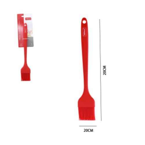 Pincel Culinário de Silicone - Vermelha