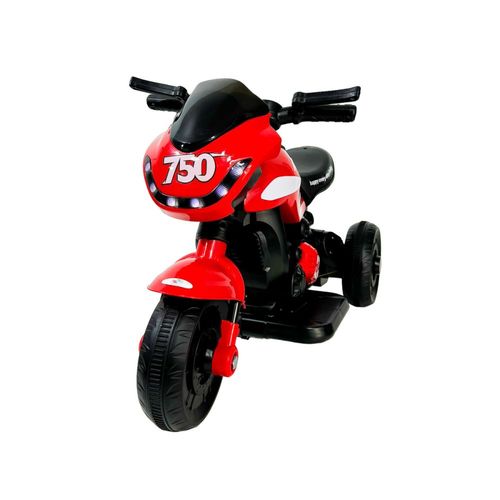 Mini Moto Esportiva Elétrica - Vermelha