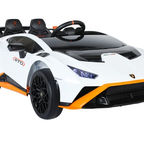 vqvxble0o2p-lg.jpg Mini Carro Elétrico Infantil Lamborghini STO - Branca