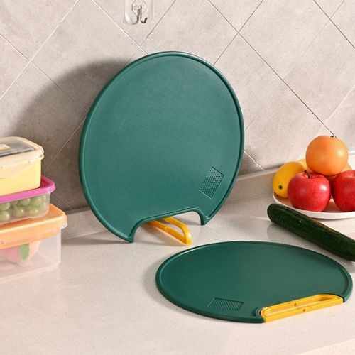 Tábua de Corte Redonda com Ralador - Verde