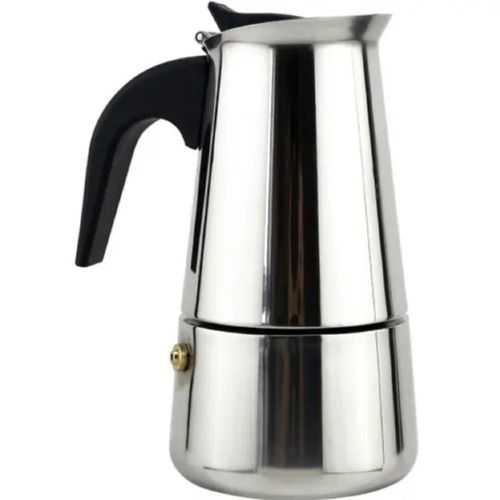 Cafeteira Tipo Italiana Inox Para 6 Xícaras