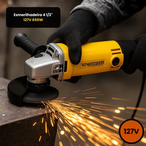 Esmerilhadeira 4 1/2'' 127v 650w