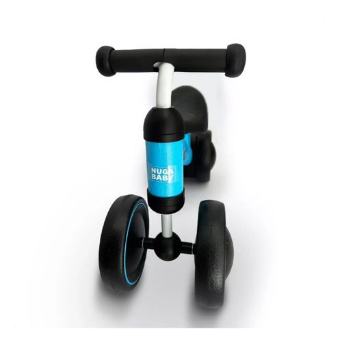 Bicicleta Infantil Bike Sem Pedal 4 Rodas - Azul