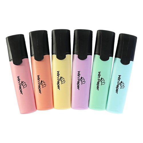 Marcador de Texto 6 Cores