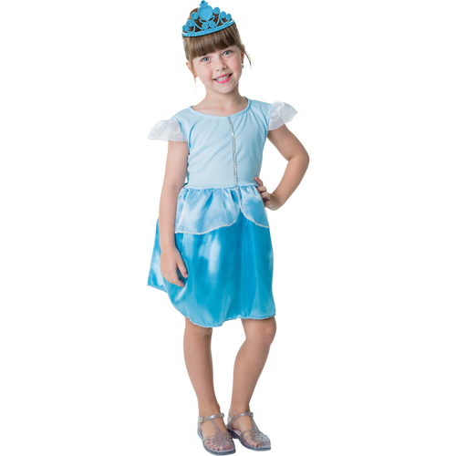 Kit Infantil Fantasia Princesa Azul - Gg