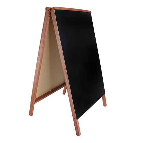 Cavalete Negro para Propaganda Dupla Face