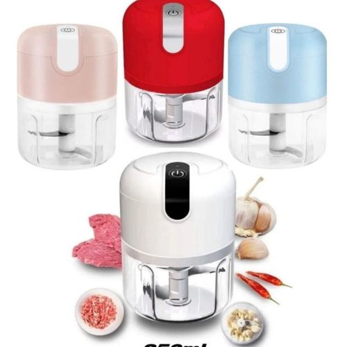 WE DROP - Mini Processador Triturador Alimentos Elétrico Potente Usb