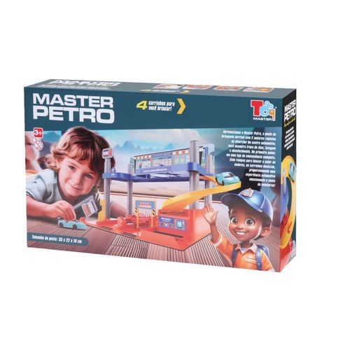 Posto de Gasolina com Lava Rápido 2 Andares com 4 Carros