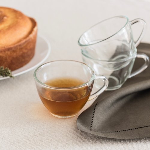 Conjunto 3 Canecas Vidro Messina 250ml