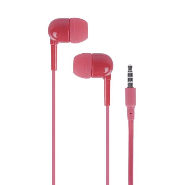 Fone_de_Ouvido_com_Fio_e_Estojo_Conector_P2___Vermelha_imagem_2 Fone De Ouvido Com Fio P2 Auricular Com Estojo Protetor