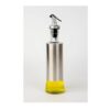Galheteiro Azeite Vinagre 300ml Vidro Aço Inox Dosador