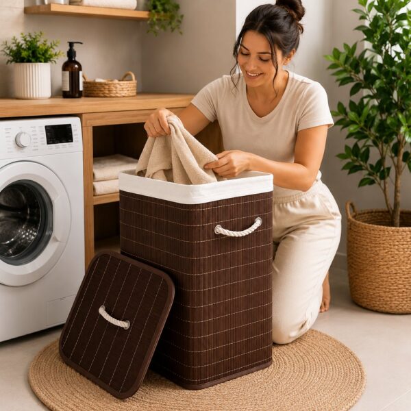 15541271442-cesto-de-bambu-com-al-as-e-tampa-70l-marrom-imagem-2.jpg Cesto Organizador de Roupas com Tampa e Alças 70L