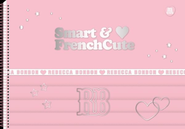 Caderno de Cartografia e Desenho 60 folhas Rebecca Bonbon - Sortido