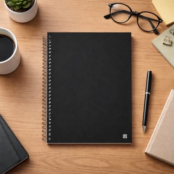 0mm1cqvytf7-xl-1.jpg Caderno Universitário 1 Matéria com 70 Folhas - Preta