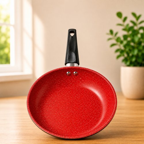 Frigideira Revestida Cerâmica 22cm - Vermelha