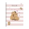 Caderno Costurado Capivara com 160 Folhas - Sortido