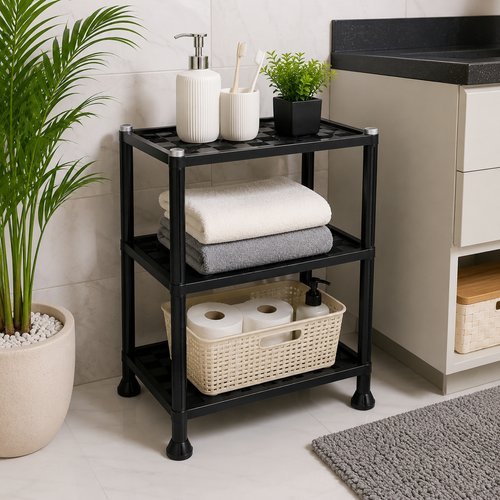 0wcd9dvy90pk-lg-2.jpg Organizador Modular 3 andares em Plástico Preto