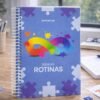 Agenda Minhas Rotinas 176 Folhas - Azul