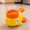Petisqueira Alimentador de Pets Interativa Pato - Amarela