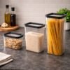 Conjunto 3 Potes Herméticos de Plástico