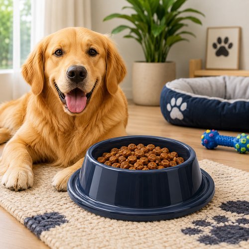 Comedouro Para Gatos e Cachorros 350ml Anti Formiga
