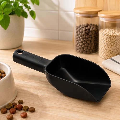 1q6wt09oxyy-lg-2.jpg Concha Dosadora para Rações Pegador Pá Preta