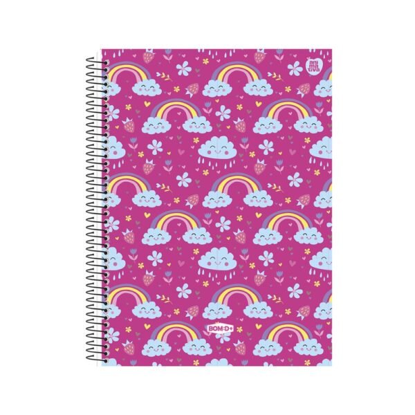 Caderno universitário Capa Dura Espiral