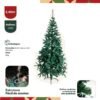 28lmxszqa28-xl-1.jpg Árvore De Natal Pinheiro 2,40m 1.400 galhos - Verde