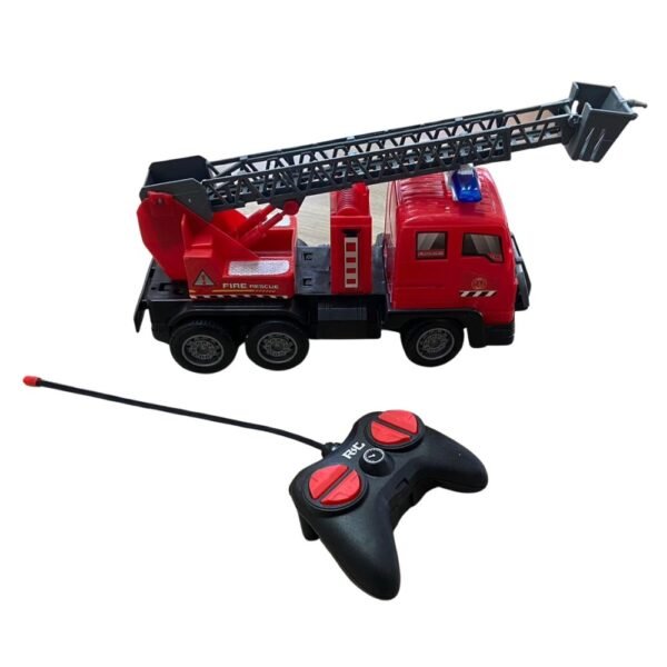 2rkv7nfkptf-xl-1.jpg Caminhão de Bombeiro com Controle Remoto - Vermelho