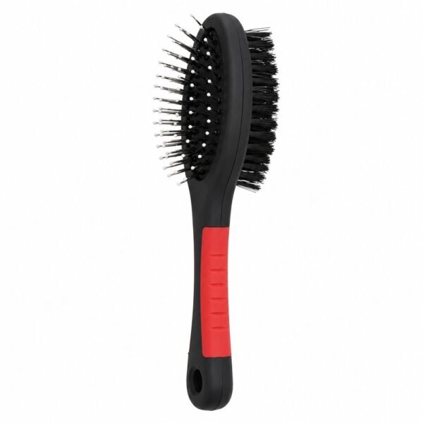 3fukj43r7q7-xl-1.jpg Escova Para Pets Dupla Face 21cm - Preta