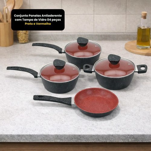 3qhq7lsk7oa-lg-3.jpg Conjunto Panelas Antiaderente com Tampa de Vidro 04 peças - Preto e Vermelho
