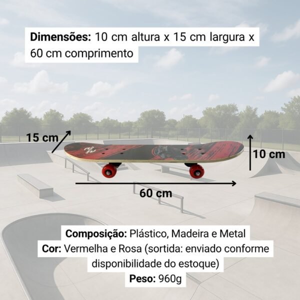 Skate Infantil Estampado - Sortido
