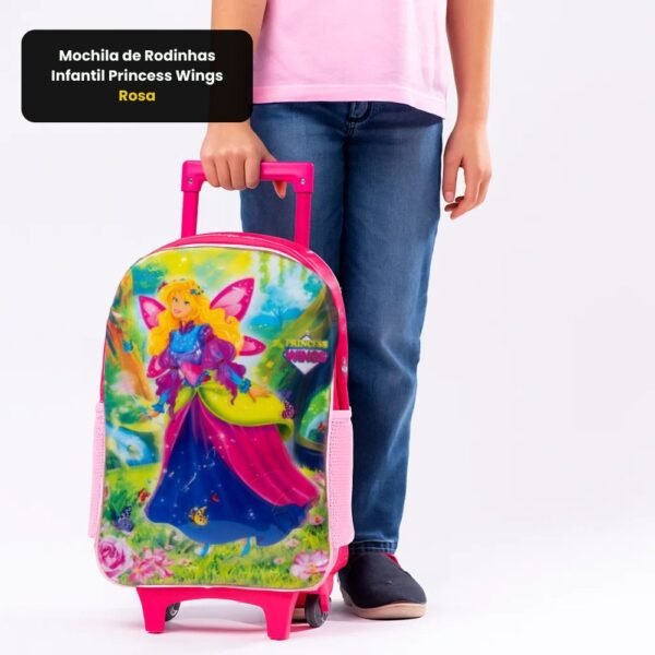 467b7uln92n-xl-1.jpg Mochila de Rodinhas Infantil Princess Wings - Rosa
