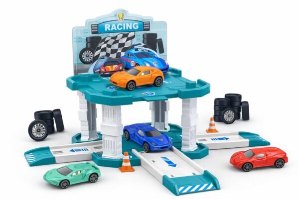 4ed0vrdd2n7-xl-1.jpg Pista De Corrida Infantil Racing Com Carrinhos Brinquedo De Montar