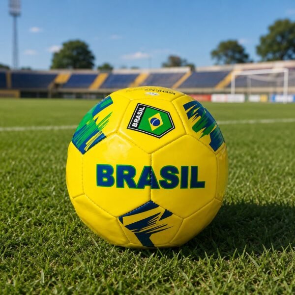 Bola de Futebol Brasil Número 5 - Amarela