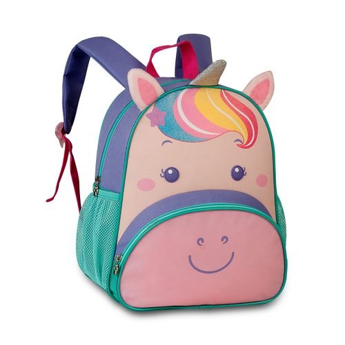 Mochila Infantil Com Alças - Unicornio