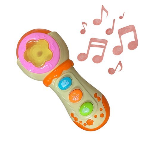 4x152yzsga3-lg-3.jpg Brinquedo Mini Microfone Musical Infantil