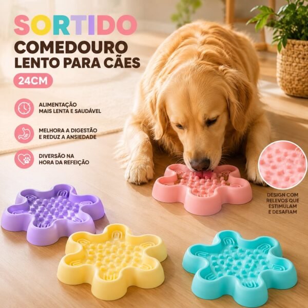 519fpqhf3z4-xl-1.jpg Comedouro Lento Para Cães e Gato 24cm - Sortido