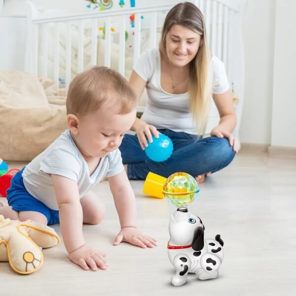5kcdy0lfula-xl-1.jpg Cachorrinho Dançarino Luz Som Movimento 360 Brinquedo Interativo