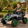 Carrinho Elétrico Infantil Jipe Force - Cinza