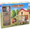 663zypbuiru-xl-1.jpg Conjunto Animais de Plástico 22 Peças com Acessórios Brinquedo Infantil - Marrom