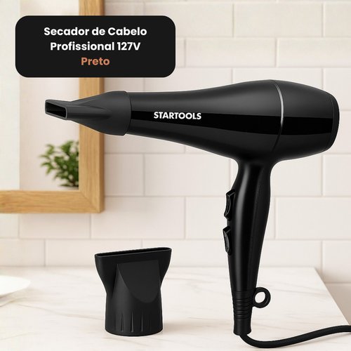 6a1qt9eqex-lg-2.jpg Secador de Cabelo Profissional 1800W 127V - Preta