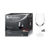Jogo 6 Taças de Cristal 440ml