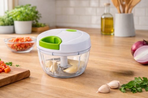 6s1dh1dctha-lg-2.jpg Processador De Alimentos Manual 500ml 3 Lâminas Corda Retrátil