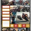 Caderno Universitário Moto Radical 10 Matérias – 160 folhas