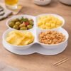710b9rlkf3b-lg-3.jpg Petisqueira 4 Divisórias Melamina Bandeja Servir Petiscos Molhos Resistente