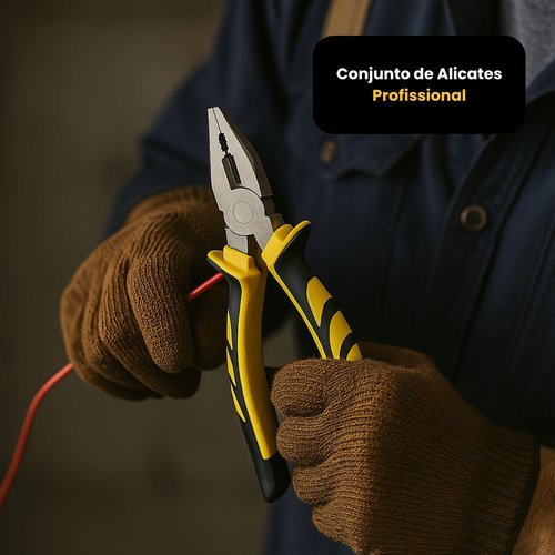 Conjunto de Alicates Profissional Ferramentas